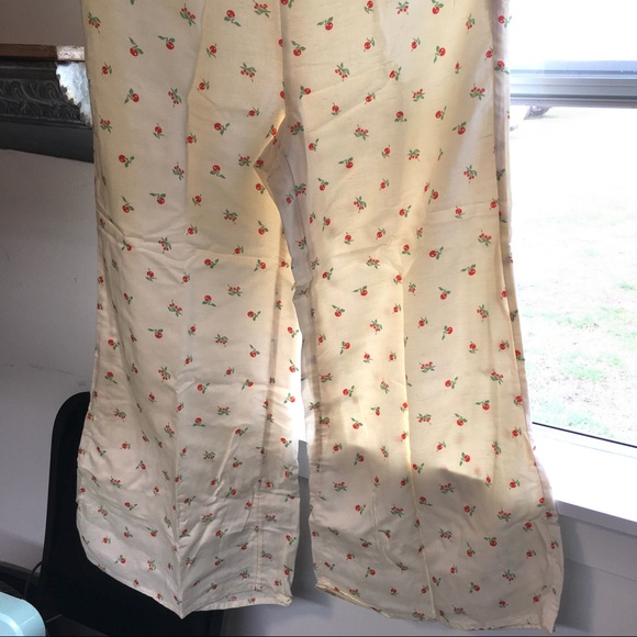 NWT Anthro Feather Bone Cherry Pants 🍒 - Picture 4 of 9